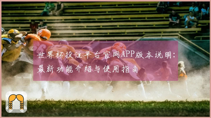世界杯投注平台官网APP版本说明：最新功能介绍与使用指南